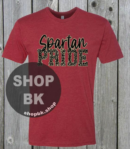 Spartan Pride Leopard Glitter 2023